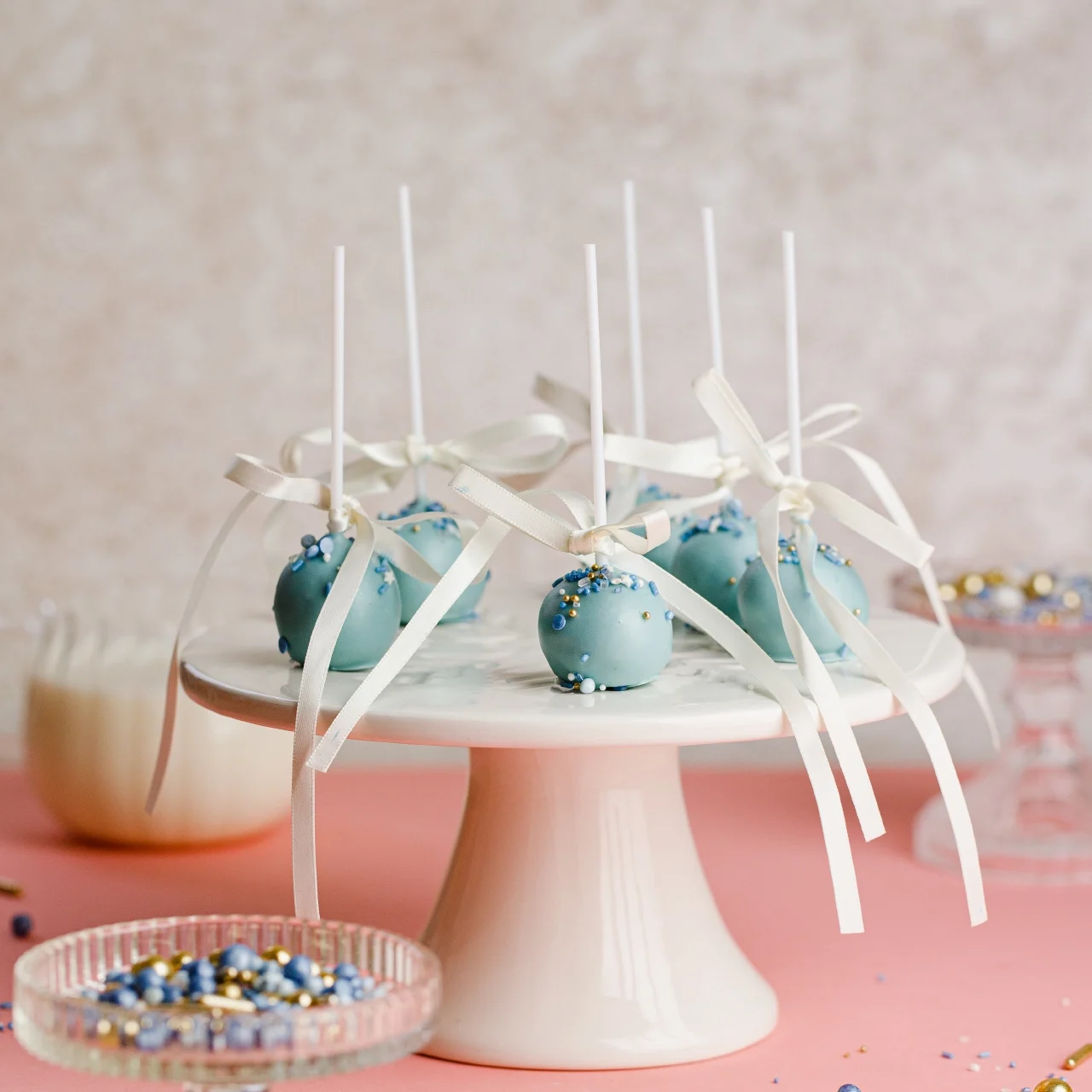 Pistacjowe cake pops